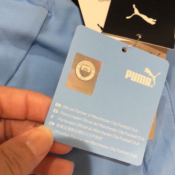NWT! - PUMA x MANCHESTER CITY - 1/2 Zip Reversible Puffer Jacket - Picture 5 of 14